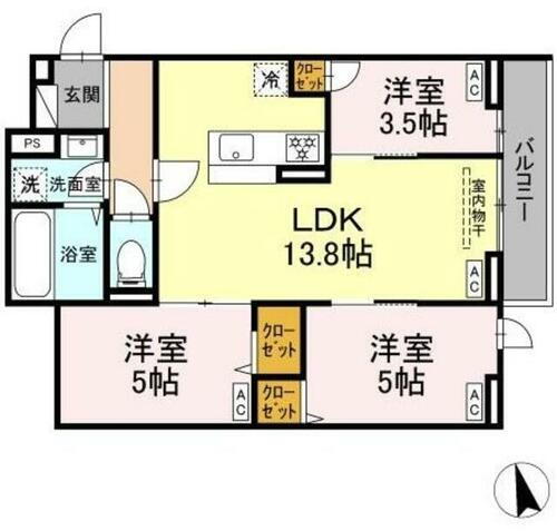 東京都練馬区下石神井３丁目 賃貸アパート