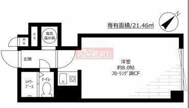 パシフィック乃木坂 間取図