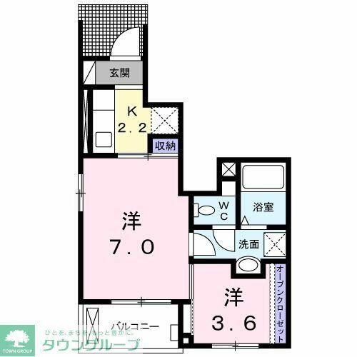 千葉県松戸市六高台３丁目 六実駅 1SK アパート 賃貸物件詳細
