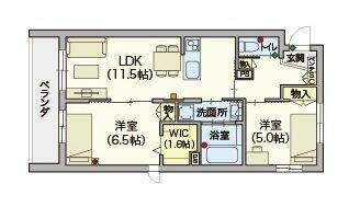 （シニア限定）Ｌｏｉｓｉｒ壽光 2階 2LDK 賃貸物件詳細