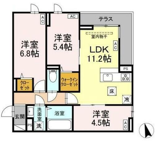 東京都練馬区下石神井３丁目 賃貸アパート
