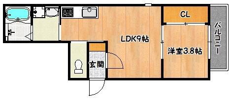 兵庫県神戸市兵庫区菊水町１丁目 賃貸アパート