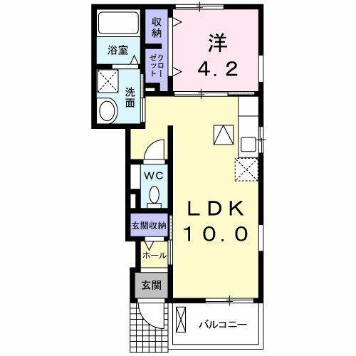 山梨県甲府市上町 南甲府駅 1LDK アパート 賃貸物件詳細