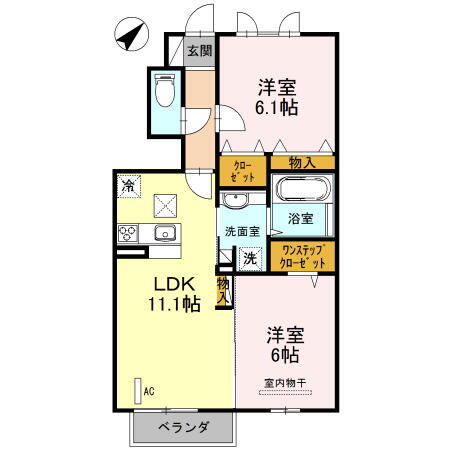 埼玉県北本市本宿７丁目 賃貸アパート