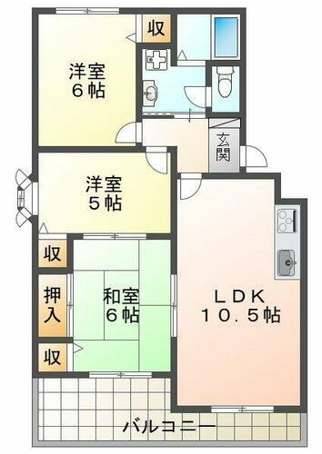 兵庫県神戸市北区谷上東町 賃貸アパート