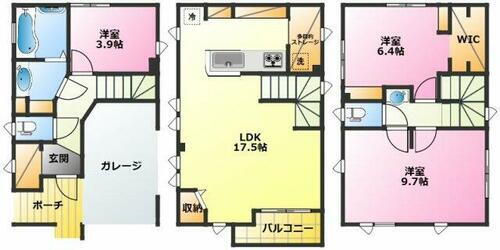 神奈川県川崎市中原区下小田中３丁目 賃貸一戸建て