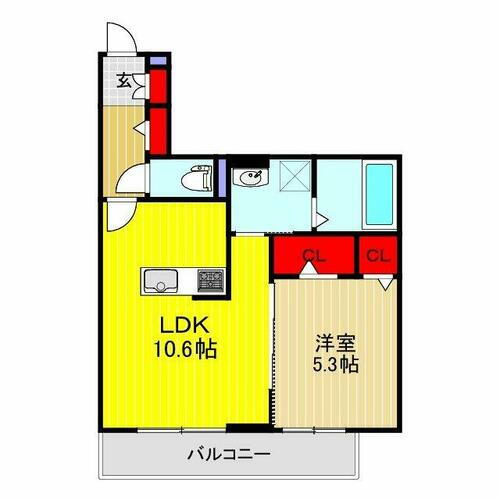 埼玉県川口市芝塚原２丁目 蕨駅 1LDK アパート 賃貸物件詳細