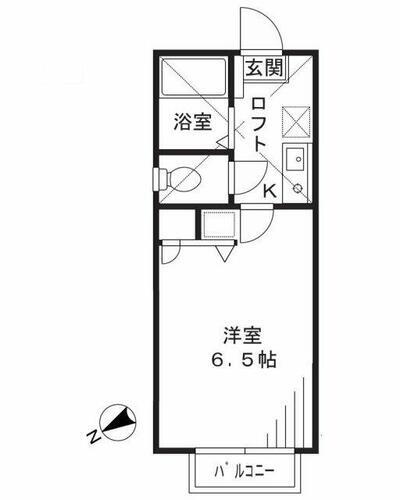 神奈川県川崎市高津区上作延 溝の口駅 1K アパート 賃貸物件詳細