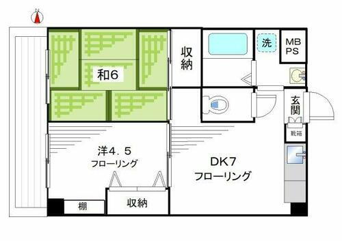 東京都新宿区上落合２丁目 落合駅 2DK マンション 賃貸物件詳細