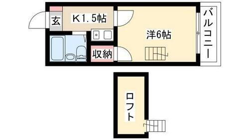 愛知県名古屋市中村区藤江町１丁目 中村日赤駅 1K アパート 賃貸物件詳細
