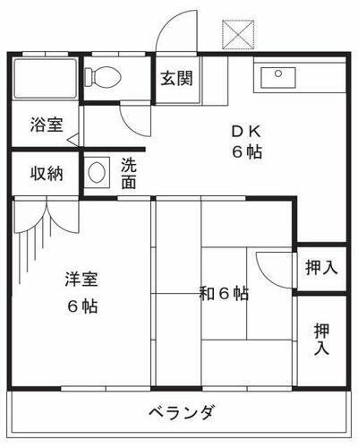 神奈川県川崎市中原区宮内１丁目 武蔵新城駅 2DK アパート 賃貸物件詳細