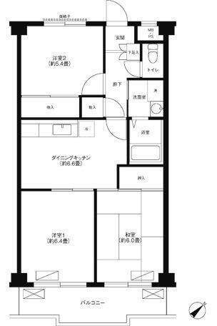 千葉県浦安市弁天１丁目 舞浜駅 3DK マンション 賃貸物件詳細
