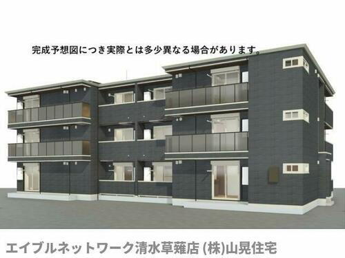 外観パースです