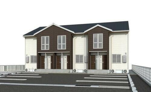 岡山県岡山市北区平田  2階建