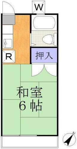神奈川県川崎市多摩区堰１丁目 久地駅 1K アパート 賃貸物件詳細