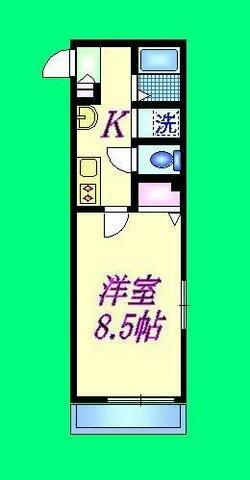 東京都荒川区荒川５丁目 町屋駅 1K マンション 賃貸物件詳細