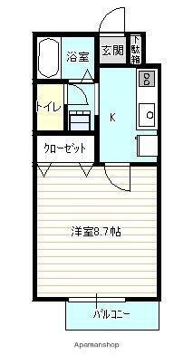 宮城県仙台市太白区向山３丁目 愛宕橋駅 1K マンション 賃貸物件詳細
