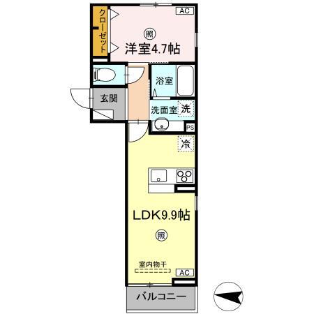 宮城県仙台市青葉区木町通２丁目 北四番丁駅 1LDK アパート 賃貸物件詳細