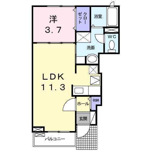 静岡県静岡市葵区北３丁目 新静岡駅 1LDK アパート 賃貸物件詳細