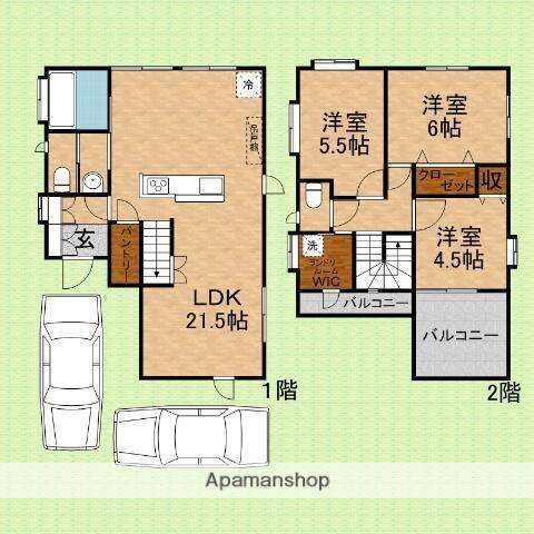 新座市畑中一丁目戸建 3LDK 賃貸物件詳細