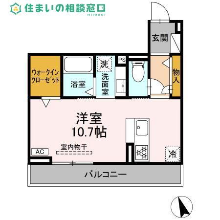 愛知県岡崎市明大寺町字西郷中 賃貸アパート