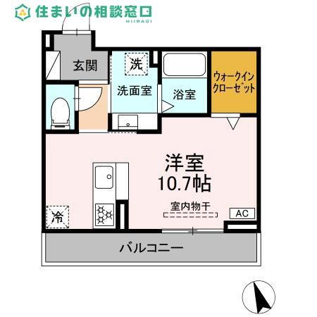 愛知県岡崎市明大寺町字西郷中 賃貸アパート