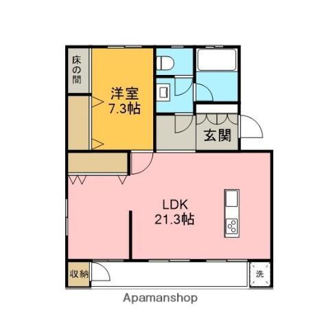 静岡県富士宮市神田川町 西富士宮駅 1LDK マンション 賃貸物件詳細