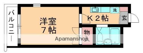 千葉県千葉市若葉区若松町 小倉台駅 1K アパート 賃貸物件詳細