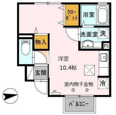 兵庫県姫路市網干区坂上 網干駅 ワンルーム アパート 賃貸物件詳細