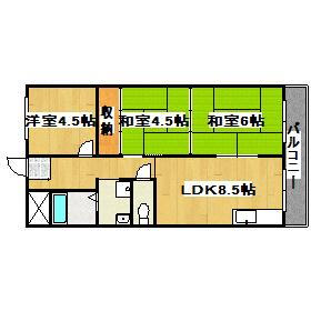 兵庫県明石市魚住町西岡 魚住駅 3LDK マンション 賃貸物件詳細