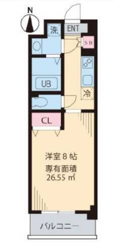 東京都新宿区中井１丁目 中井駅 1K マンション 賃貸物件詳細