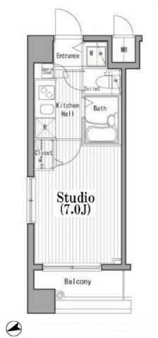 東京都江東区木場５丁目 木場駅 1K マンション 賃貸物件詳細