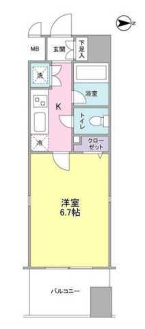 東京都渋谷区広尾１丁目 広尾駅 1K マンション 賃貸物件詳細