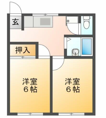三重県鈴鹿市小田町 井田川駅 2DK アパート 賃貸物件詳細