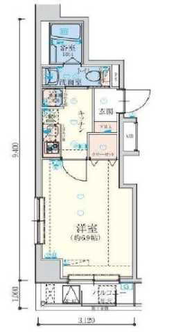 東京都墨田区立川３丁目 菊川駅 1K マンション 賃貸物件詳細