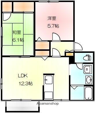 香川県高松市多肥上町 太田駅 2LDK アパート 賃貸物件詳細