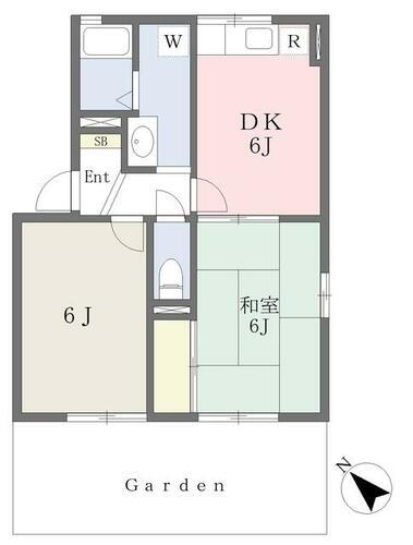 愛媛県松山市来住町 北久米駅 2DK アパート 賃貸物件詳細