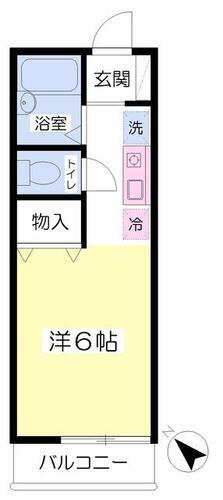 愛媛県松山市桑原４丁目 福音寺駅 ワンルーム アパート 賃貸物件詳細