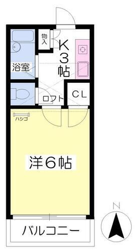 愛媛県松山市鷹子町 鷹ノ子駅 1K アパート 賃貸物件詳細
