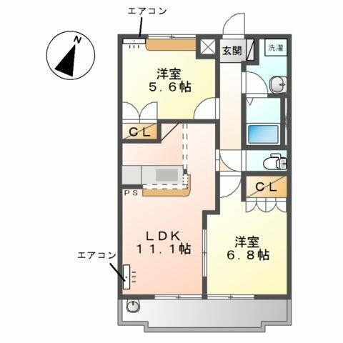 千葉県流山市駒木 流山おおたかの森駅 2LDK アパート 賃貸物件詳細