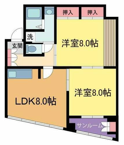 兵庫県宝塚市栄町３丁目 宝塚駅 2LDK マンション 賃貸物件詳細