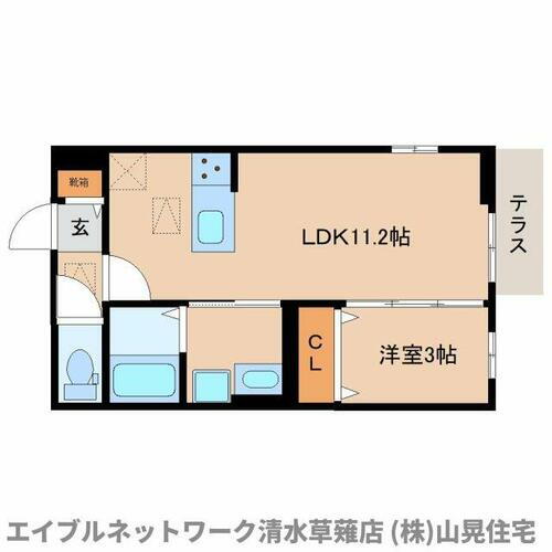 静岡県静岡市駿河区谷田 賃貸アパート