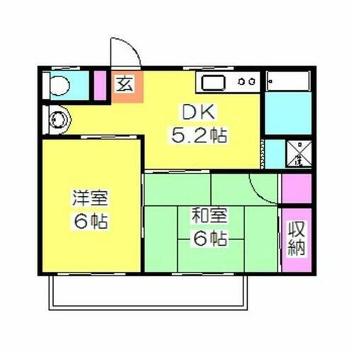 神奈川県横浜市港北区日吉本町２丁目 日吉駅 2DK アパート 賃貸物件詳細
