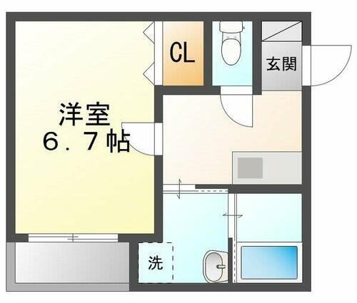 岡山県岡山市北区島田本町１丁目 賃貸アパート