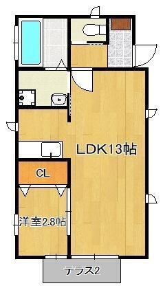 福岡県遠賀郡水巻町二東２丁目 賃貸アパート