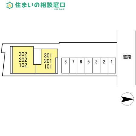 愛知県岡崎市美合西町字松下 賃貸アパート