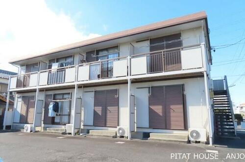 愛知県安城市小川町的場丘 賃貸アパート