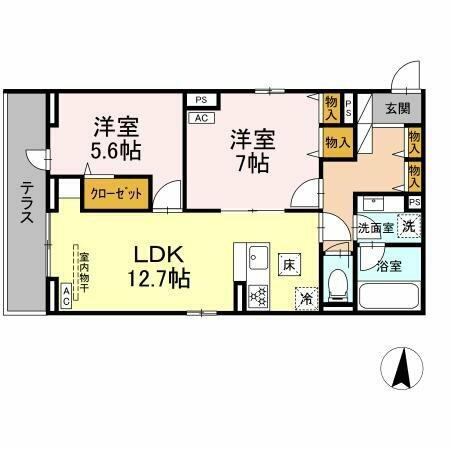 神奈川県大和市中央林間５丁目 賃貸アパート