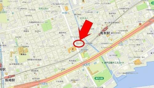 エスペランサ魚崎 目の前に大型スーパーあります。