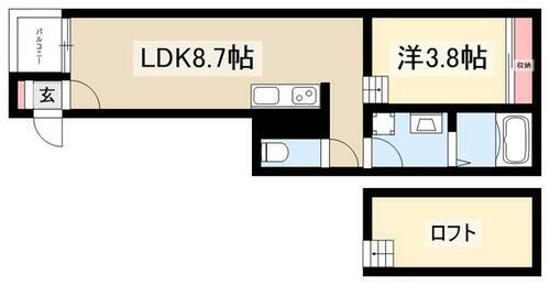 愛知県名古屋市南区呼続１丁目 賃貸アパート